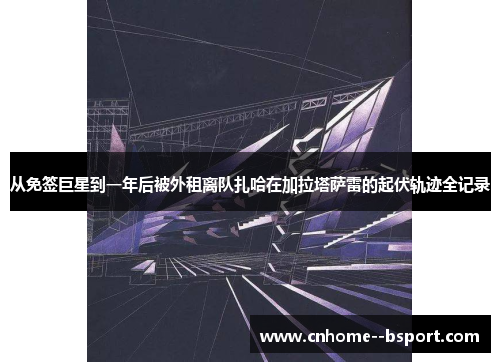 从免签巨星到一年后被外租离队扎哈在加拉塔萨雷的起伏轨迹全记录 从免签巨星到一年后被外租离队扎哈在加拉塔萨雷的起伏轨迹全记录